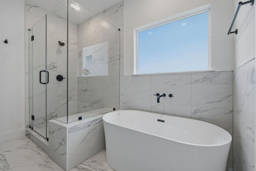 Furnished interior view inside a new home in , Houston (Image 9).
