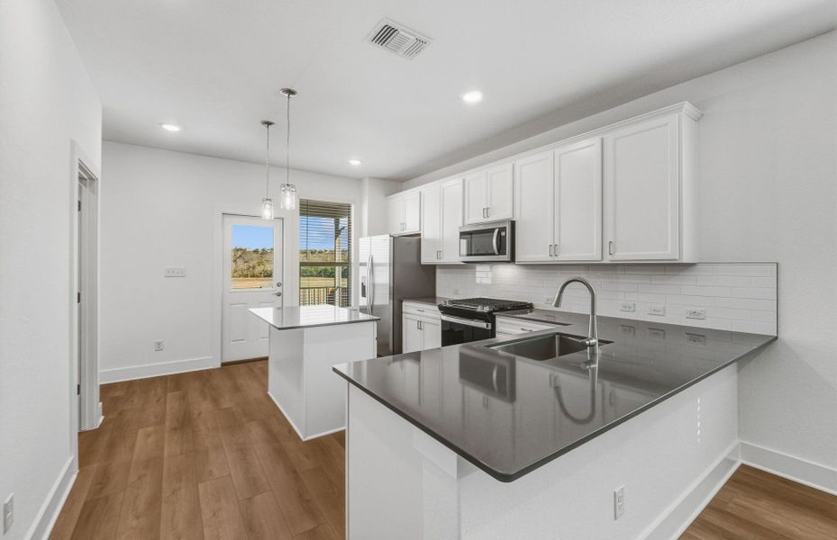 Furnished interior view inside a new home in Saddleback at Santa Rita Ranch, Liberty Hill (Image 12).