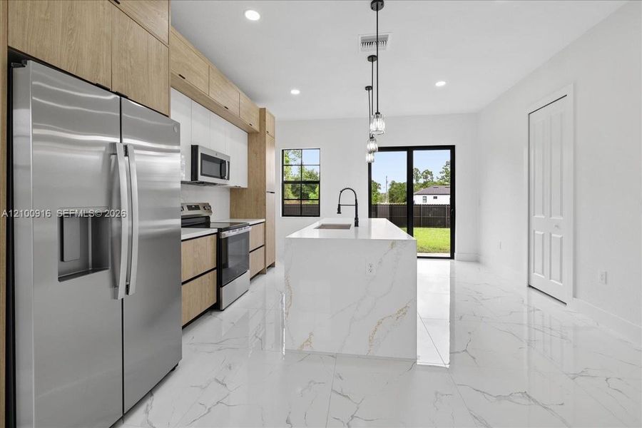 Furnished interior view inside a new home in , Lehigh Acres (Image 15).