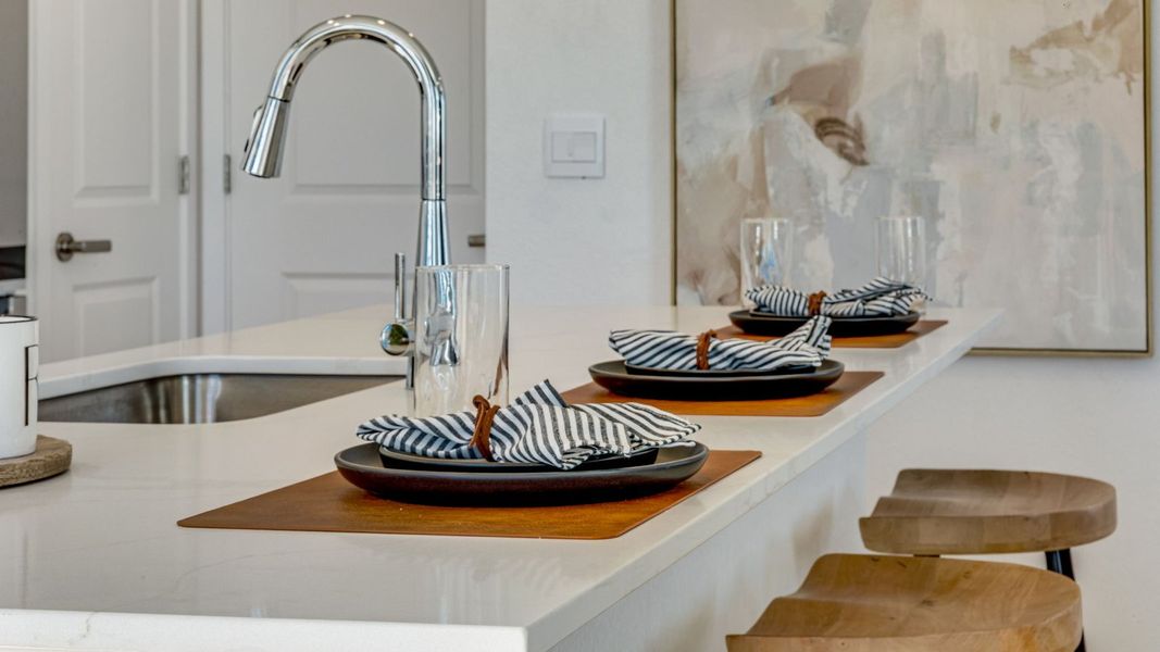 Close-up of interior finishes inside a home in Sky Ranch, Watkins (Image 19).