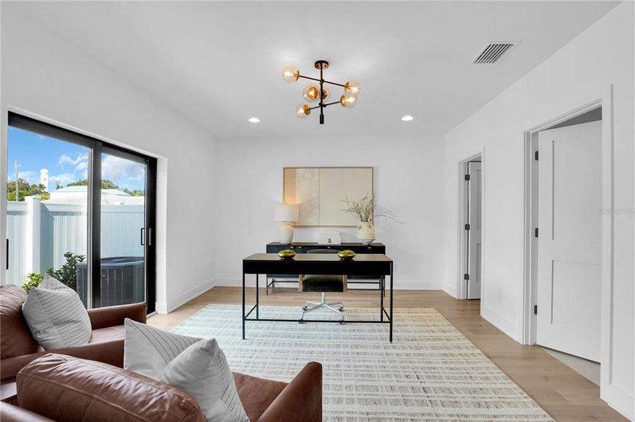 Furnished interior view inside a new home in , Tampa (Image 7).