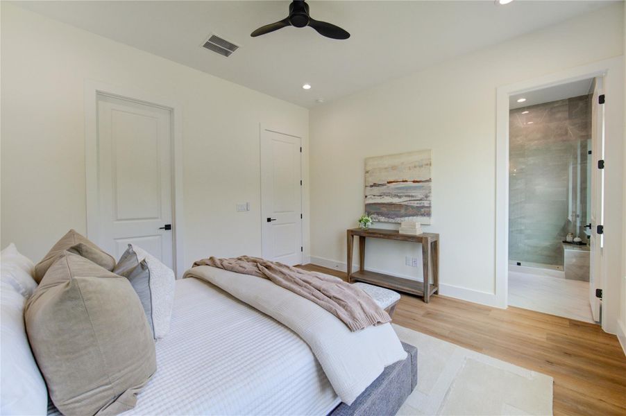 Furnished interior view inside a new home in , Houston (Image 22). Furnished interior view inside a new home in , Houston (Image 22).