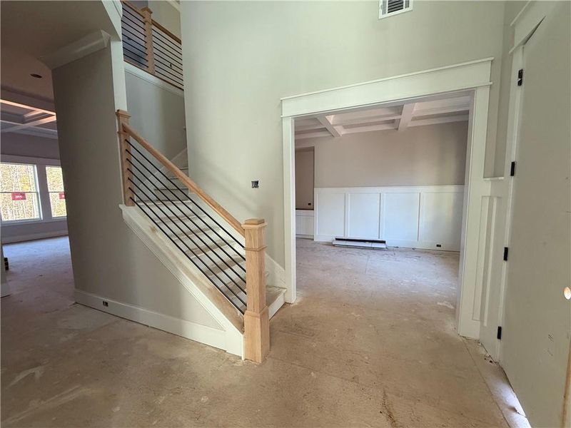 In-progress construction of a new home in , Hoschton, GA (Image 51).