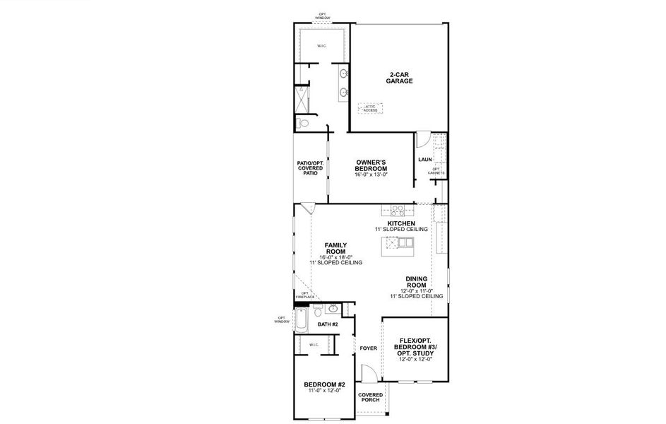 2D floor plan layout of this home in Tarrytown, Crowley, TX (Image 5). 2D floor plan layout of this home in Tarrytown, Crowley, TX (Image 5).
