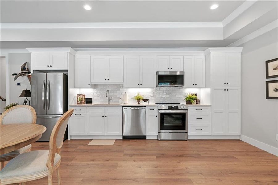 Furnished interior view inside a new home in , Woodstock (Image 13). Furnished interior view inside a new home in , Woodstock (Image 13).