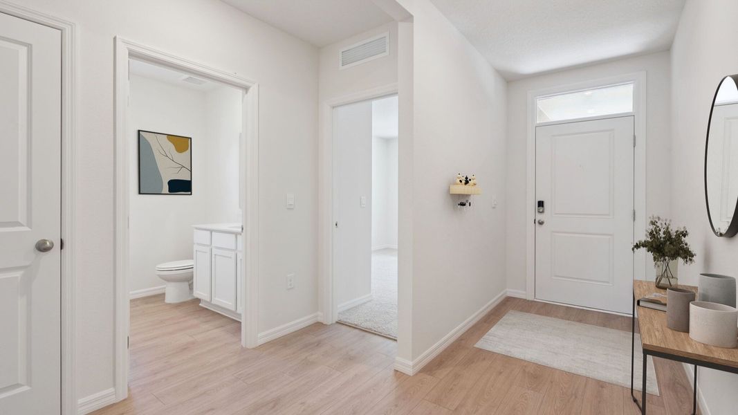 Furnished interior view inside a new home in Wexford Cove, Ormond Beach (Image 11).