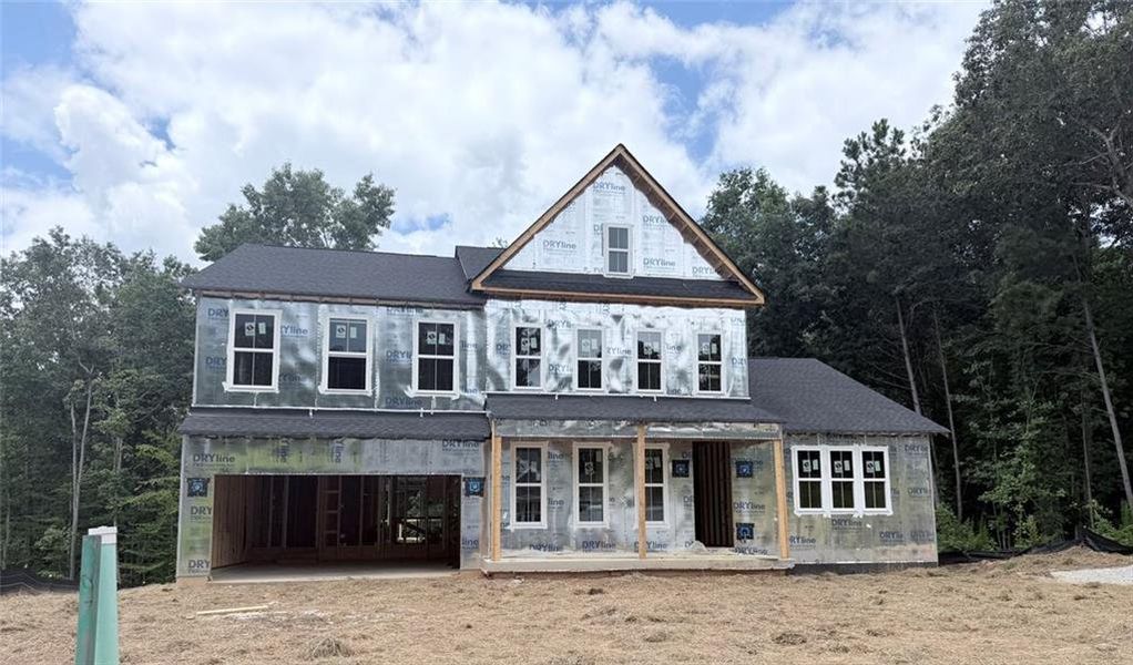 In-progress construction of a new home in Woodberry, Canton, GA (Image 6). In-progress construction of a new home in Woodberry, Canton, GA (Image 6).