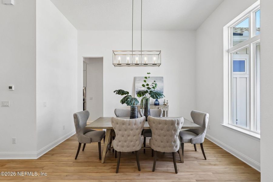 Furnished interior view inside a new home in SilverLeaf, St. Augustine (Image 13).