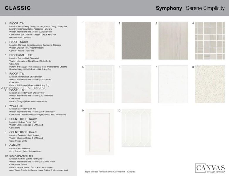 26879 Victoria Place - Design Selections - This home is currently under construction - selections are subject to change