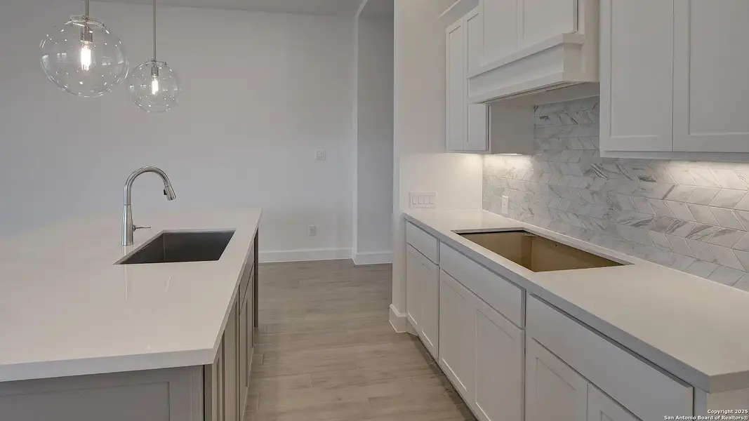 Furnished interior view inside a new home in Alsatian Oaks 50', Castroville (Image 10).