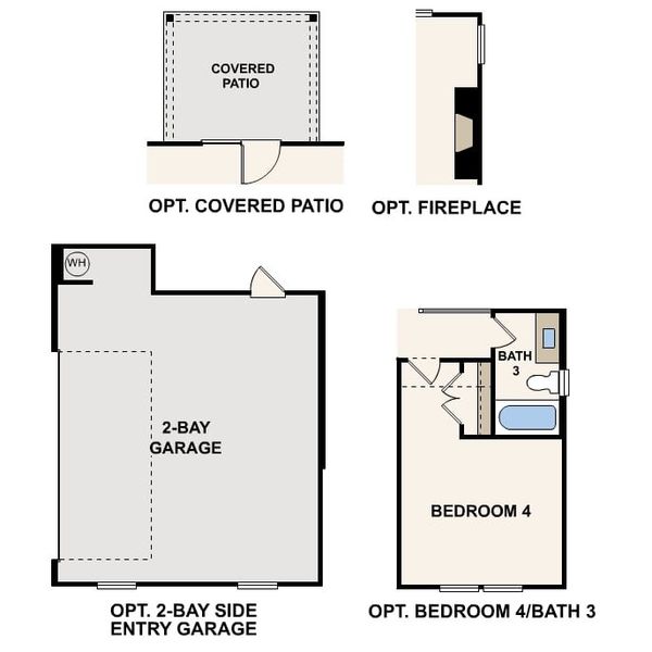 2D floor plan layout of this home in Cannon Manor, Kannapolis, NC (Image 3). 2D floor plan layout of this home in Cannon Manor, Kannapolis, NC (Image 3).