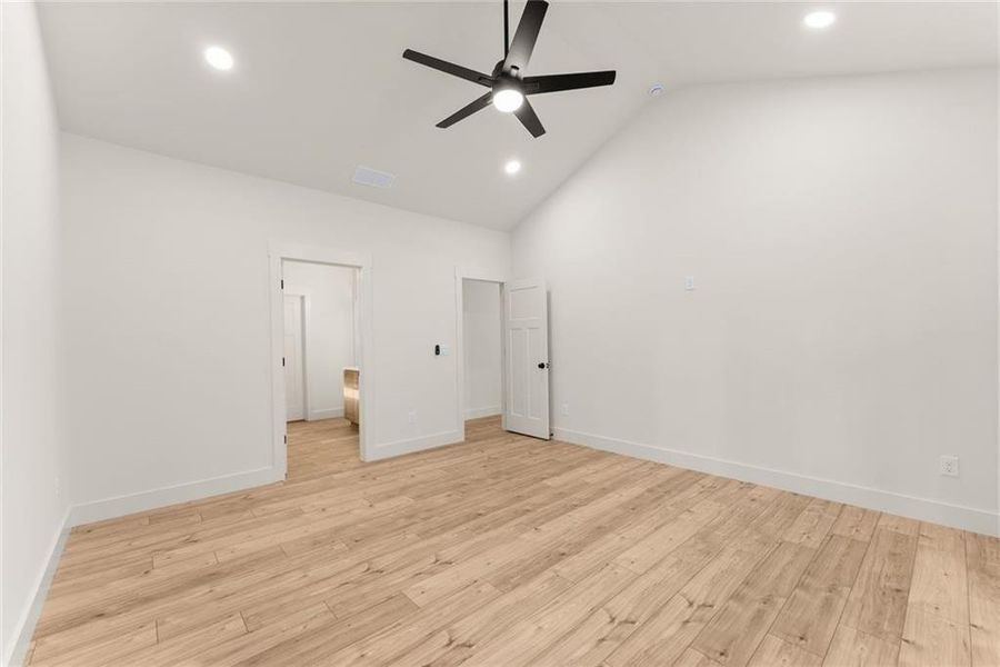 Spacious, unfurnished interior of a new home in , Cleveland (Image 36).