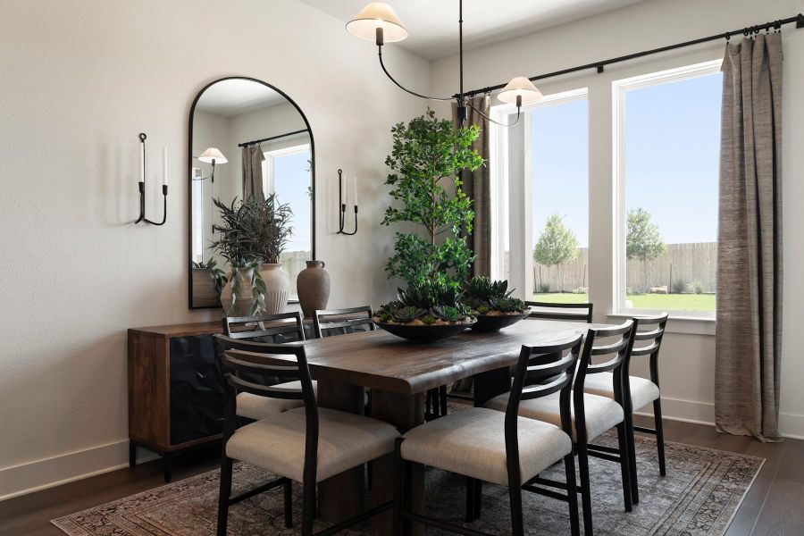 Furnished interior view inside a new home in Lagos Reserve, Manor (Image 25).