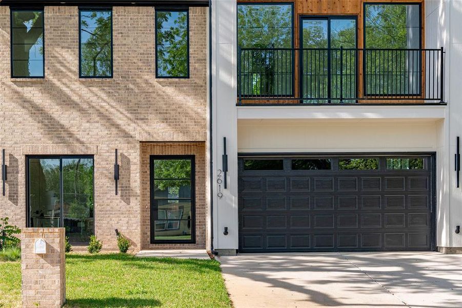 Exterior details and patio area of a home in , Dallas (Image 3). Exterior details and patio area of a home in , Dallas (Image 3).