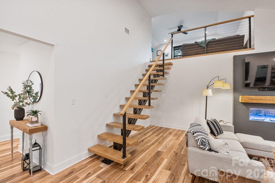 Furnished interior view inside a new home in , York (Image 17).