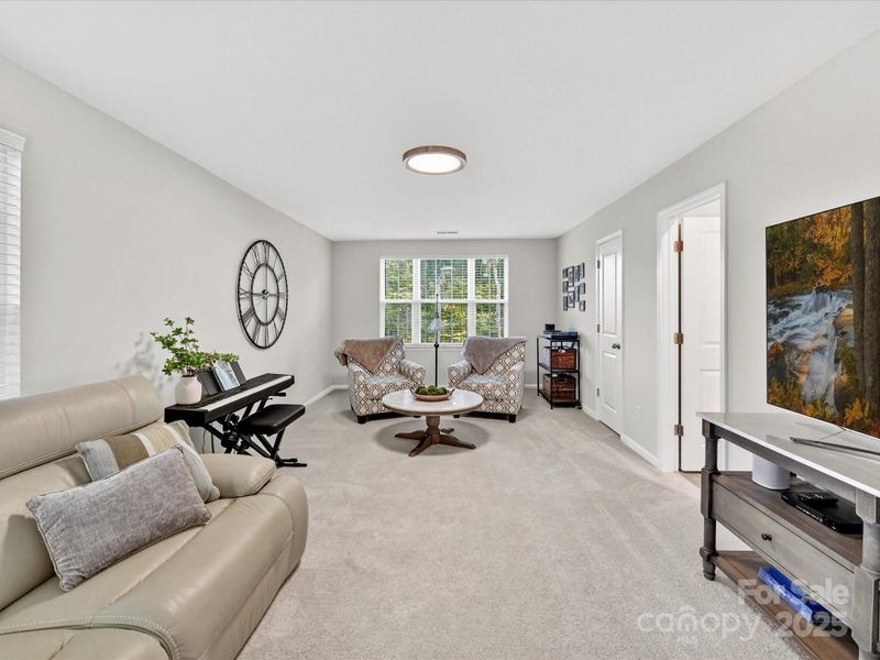 Bonus Room with French Door and Bath Access