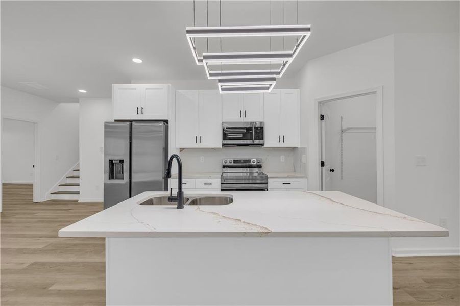Furnished interior view inside a new home in , Covington (Image 13).