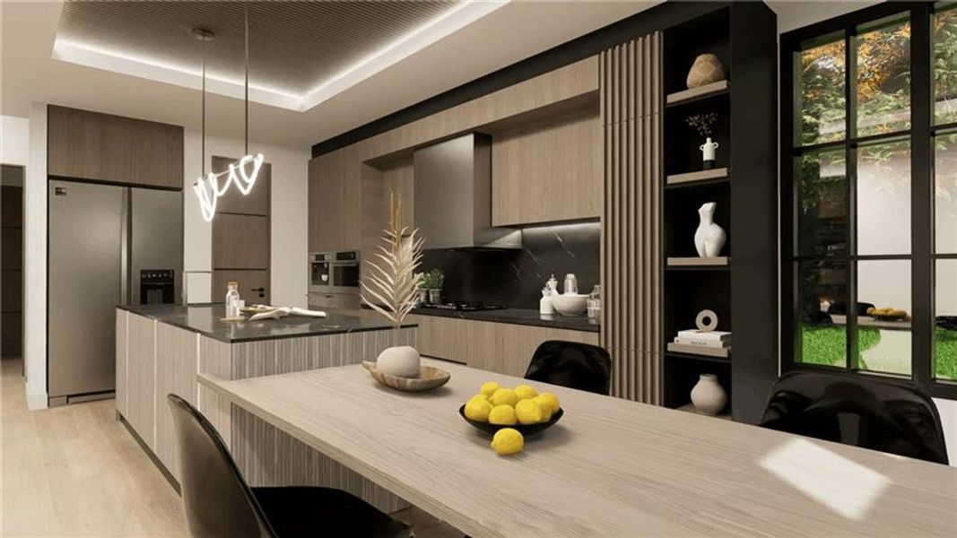 Furnished interior view inside a new home in , Fairburn (Image 7).