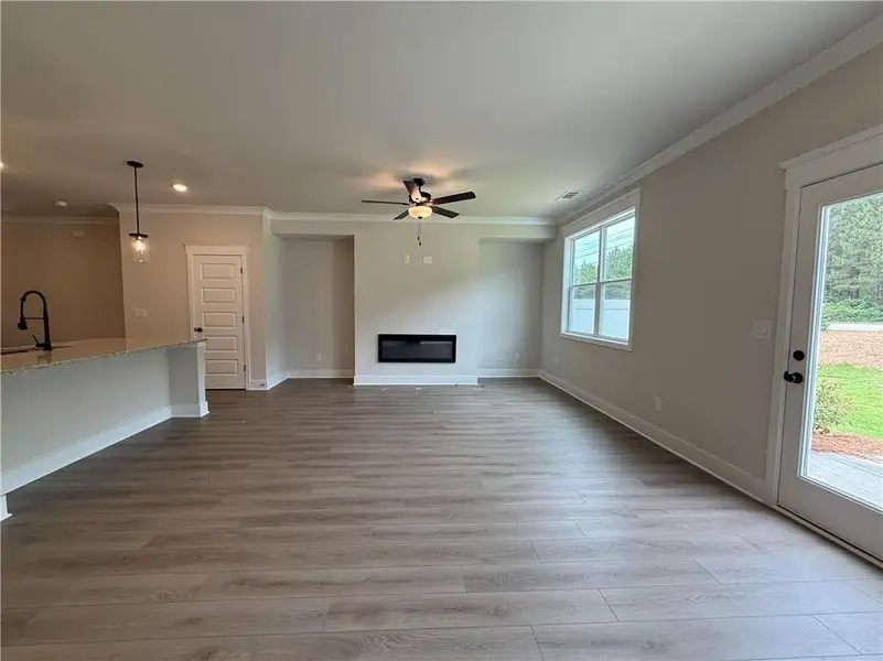 Spacious, unfurnished interior of a new home in The Towns at Auburn Station East, Auburn (Image 17).