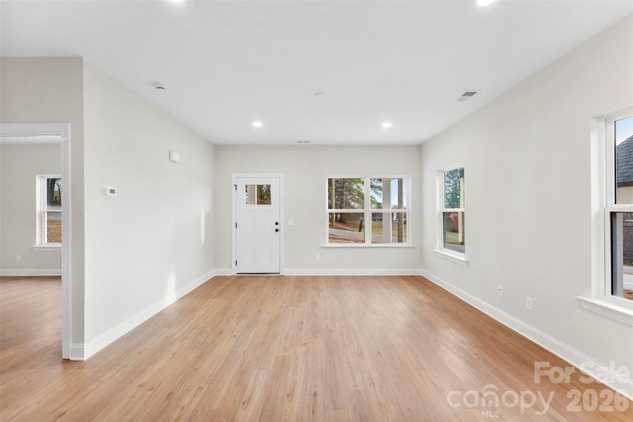 Spacious, unfurnished interior of a new home in , Hickory (Image 17).