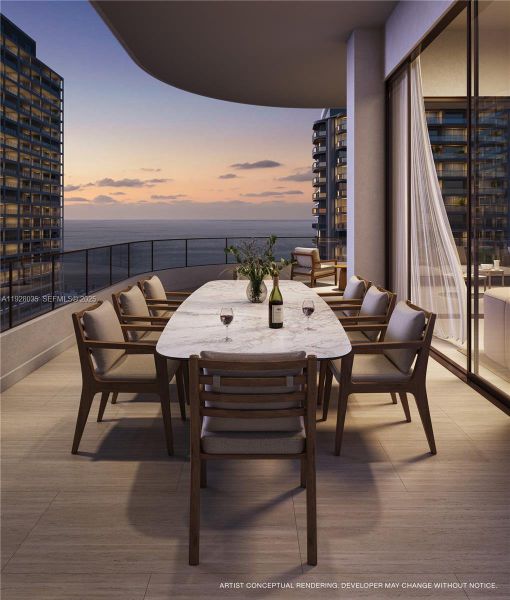 Furnished interior view inside a new home in , Fort Lauderdale (Image 8). Furnished interior view inside a new home in , Fort Lauderdale (Image 8).