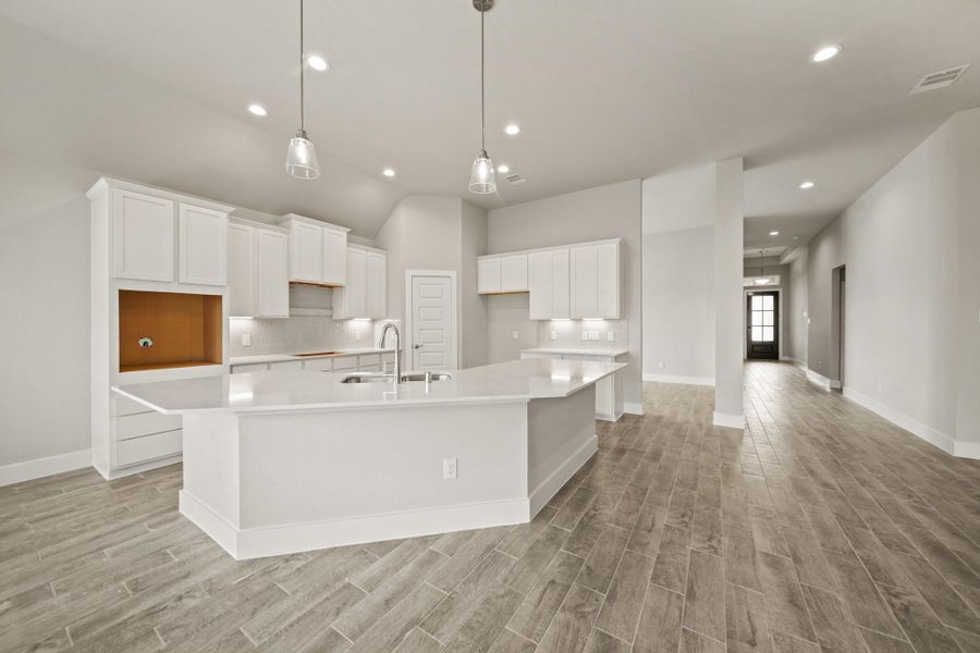 Furnished interior view inside a new home in Beacon Hill, Waller (Image 3). Furnished interior view inside a new home in Beacon Hill, Waller (Image 3).