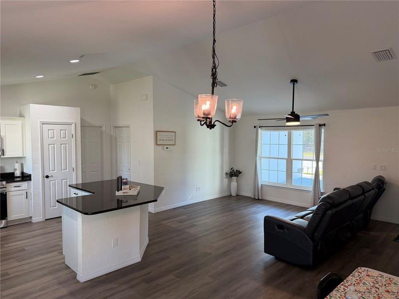 Furnished interior view inside a new home in , Ocala (Image 4). Furnished interior view inside a new home in , Ocala (Image 4).