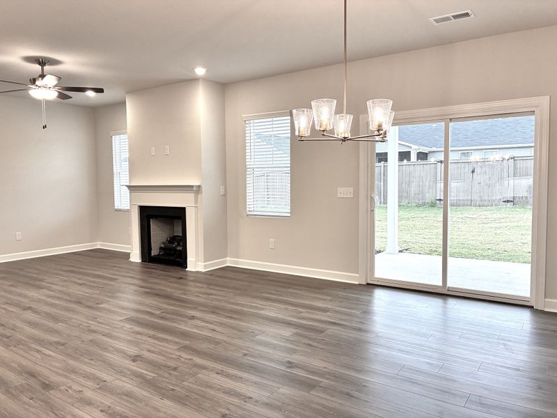 Spacious, unfurnished interior of a new home in Reidville Town Center, Reidville (Image 13).