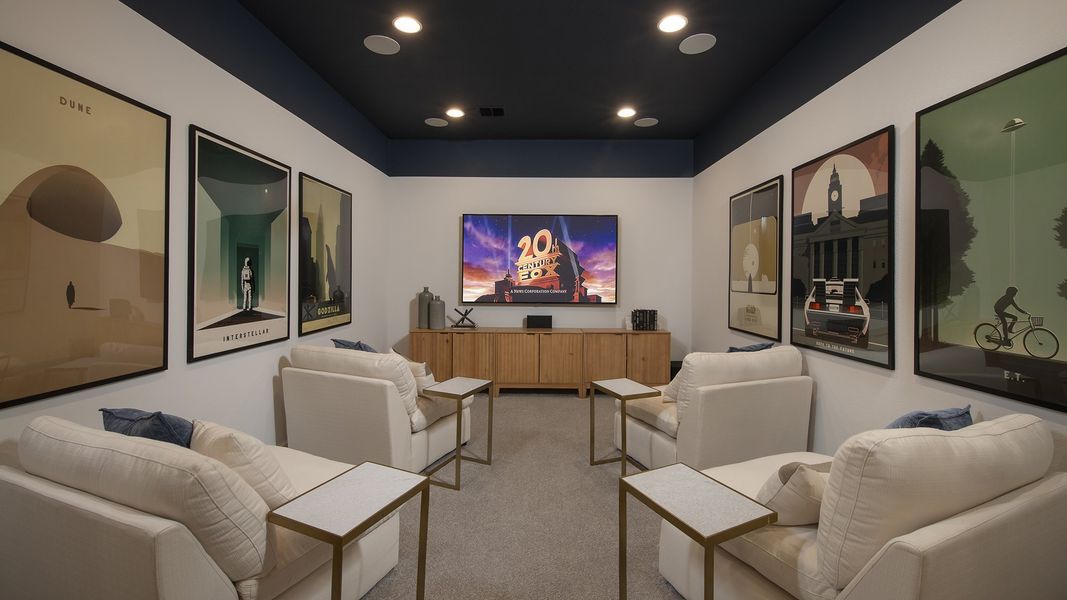 Furnished interior view inside a new home in Ladera, San Antonio (Image 7). Furnished interior view inside a new home in Ladera, San Antonio (Image 7).