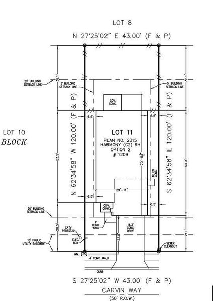 Plot Plan