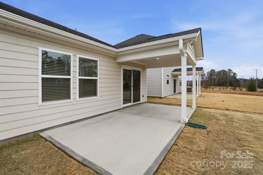Exterior details and patio area of a home in Wilson Creek, Indian Land (Image 3). Exterior details and patio area of a home in Wilson Creek, Indian Land (Image 3).