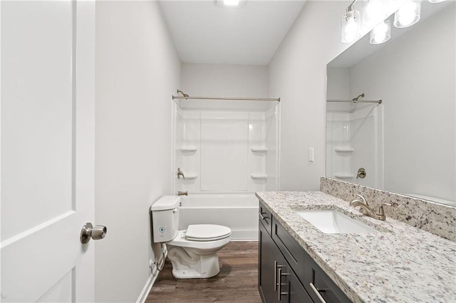 Furnished interior view inside a new home in , Temple (Image 6).