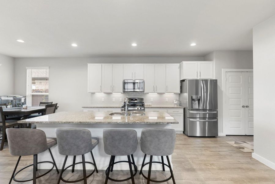 Furnished interior view inside a new home in Edgewood Village, Houston (Image 40). Furnished interior view inside a new home in Edgewood Village, Houston (Image 40).