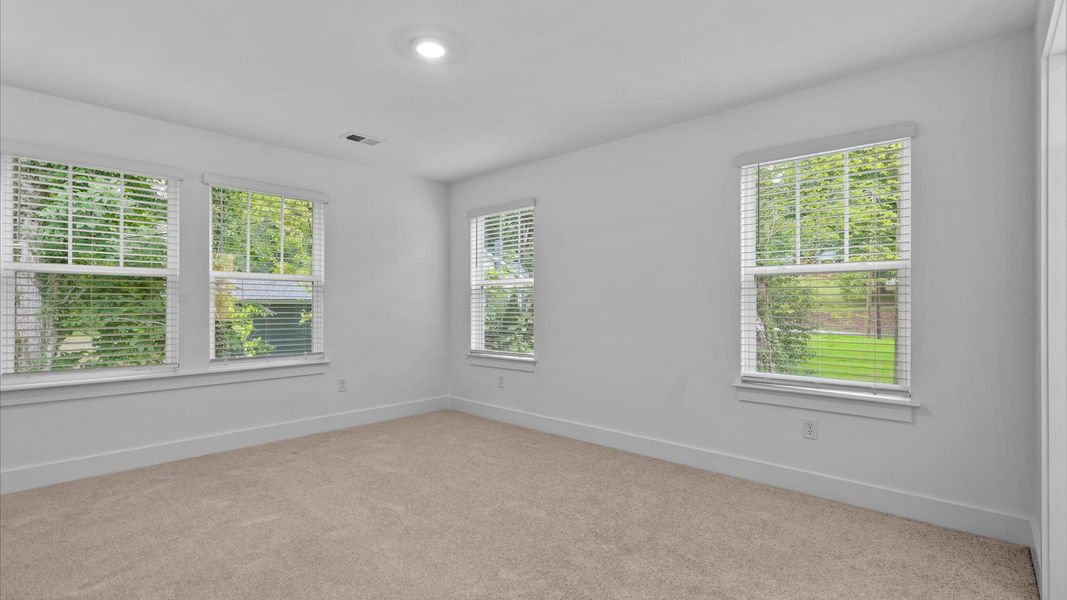 Accomplished design meets restful elegance in this exclusive primary suite by DRB Homes Accomplished design meets restful elegance in this exclusive primary suite by DRB Homes