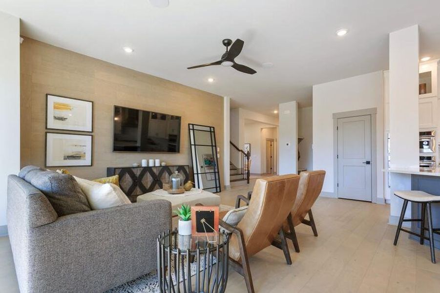 Furnished interior view inside a new home in , Summerville (Image 5).