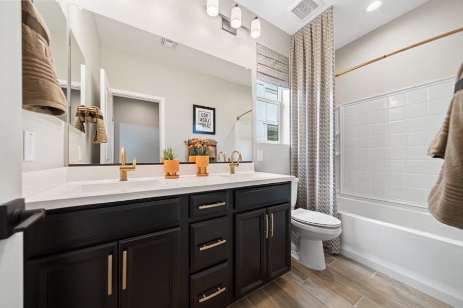 Furnished interior view inside a new home in Parkside, Avondale (Image 18).
