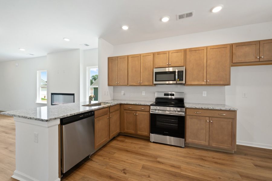Furnished interior view inside a new home in Jackson Hills, Clarksville (Image 6).