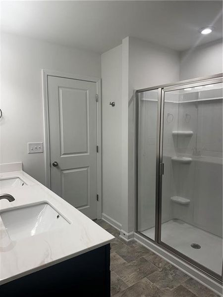 Furnished interior view inside a new home in Park Center Pointe, Austell (Image 3).