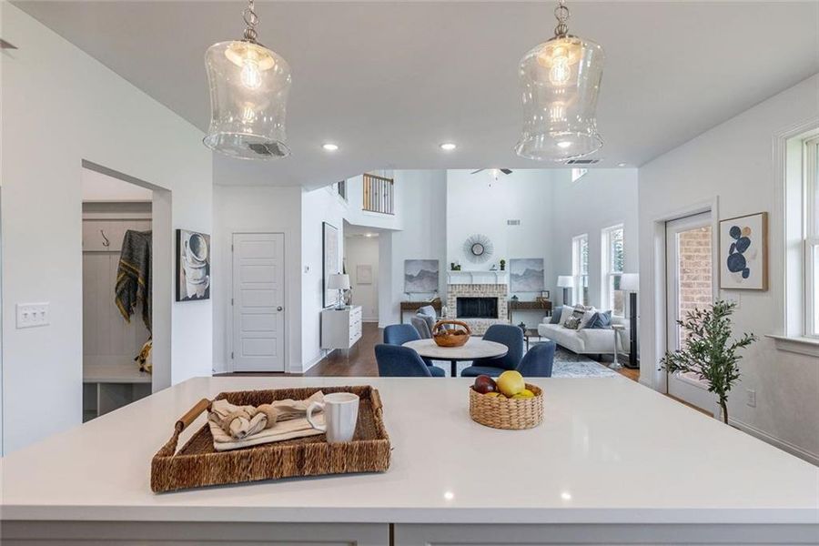 Furnished interior view inside a new home in , Watkinsville (Image 65).