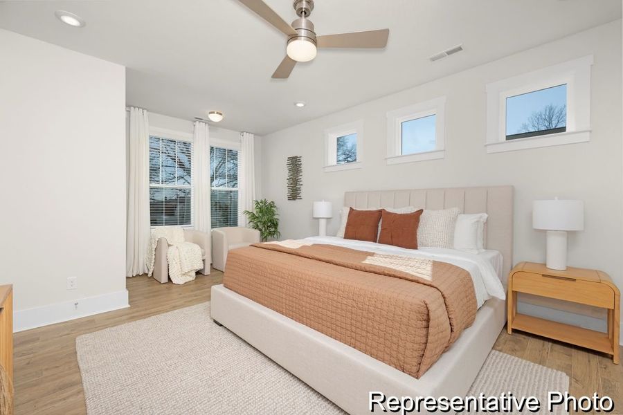 Furnished interior view inside a new home in Colvin Park, Rock Hill (Image 14). Furnished interior view inside a new home in Colvin Park, Rock Hill (Image 14).