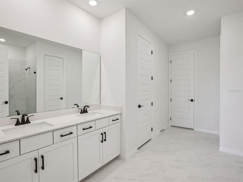 Furnished interior view inside a new home in Two Rivers - Signature Series, Zephyrhills (Image 14).