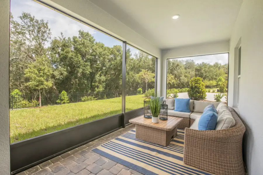Representative exterior details of a home built from the Huntington by Maronda Homes in Malabar Springs, Palm Bay (Image 4).