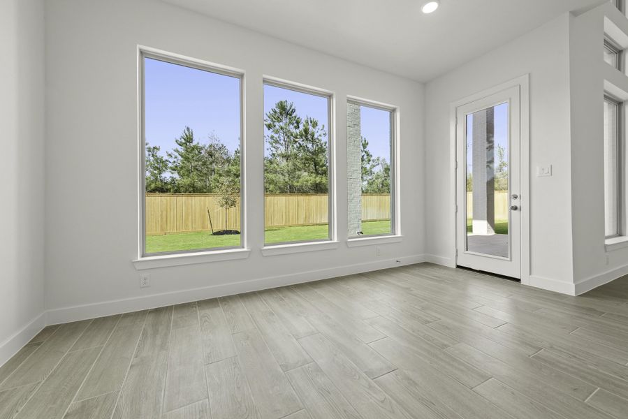 Representative unfurnished interior of a home built from the The Innes by Westin Homes in Kresston, Montgomery (Image 11). Representative unfurnished interior of a home built from the The Innes by Westin Homes in Kresston, Montgomery (Image 11).