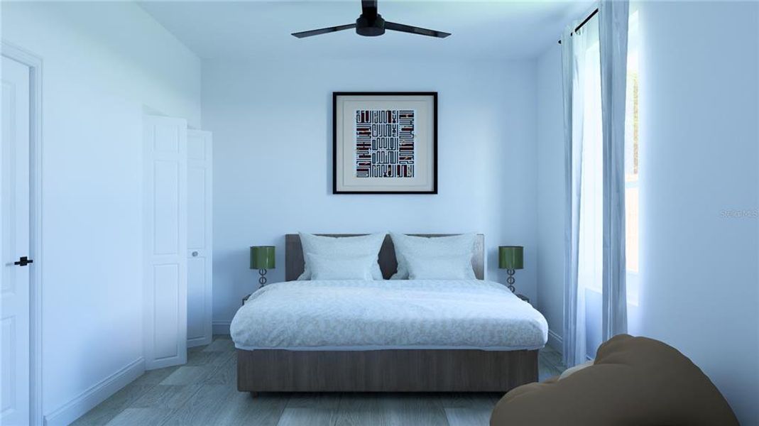 Furnished interior view inside a new home in , Citrus Springs (Image 8).