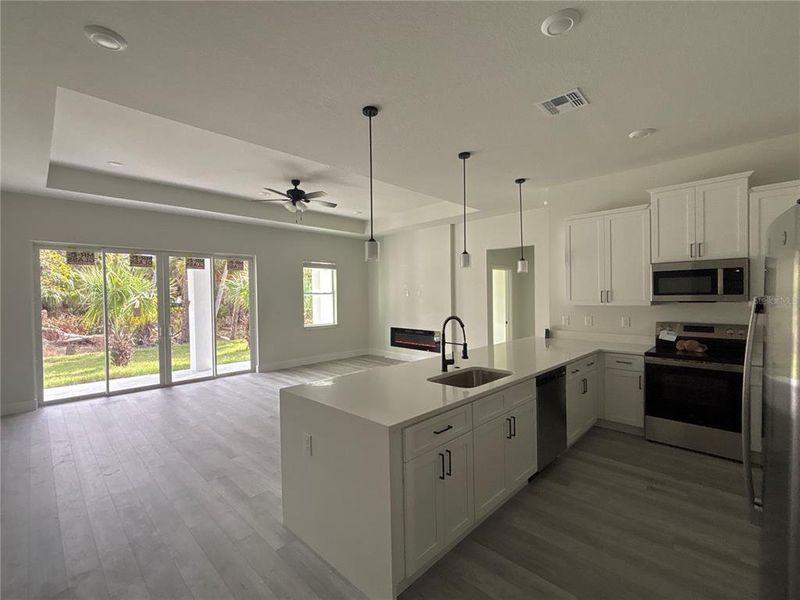Furnished interior view inside a new home in , North Port (Image 1). Furnished interior view inside a new home in , North Port (Image 1).