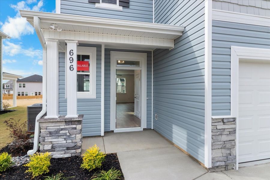 Exterior details and patio area of a home in Windsor, North Augusta (Image 3).