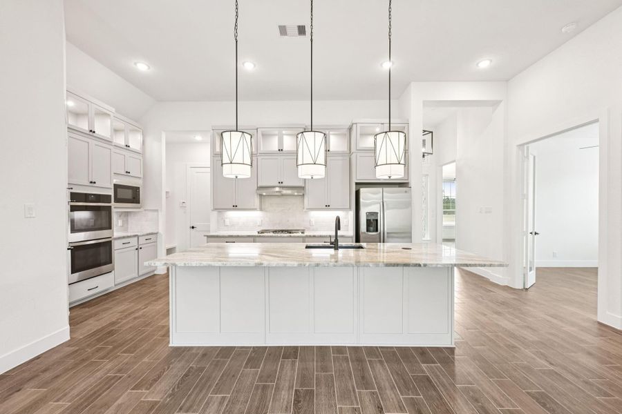 Furnished interior view inside a new home in Kresston, Montgomery (Image 6).