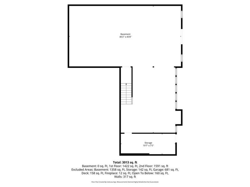 2D floor plan layout of this home in , Canton, GA (Image 7).