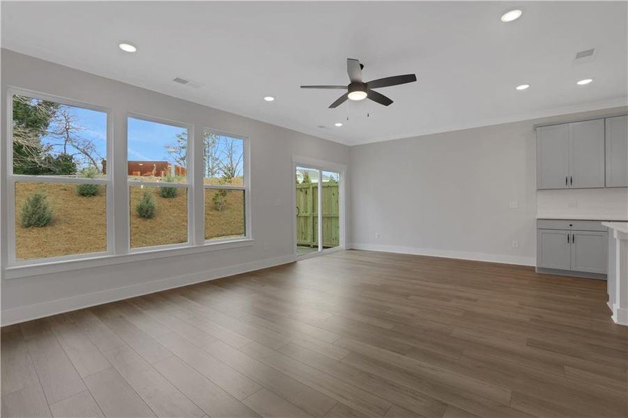 Spacious, unfurnished interior of a new home in , Dawsonville (Image 37).