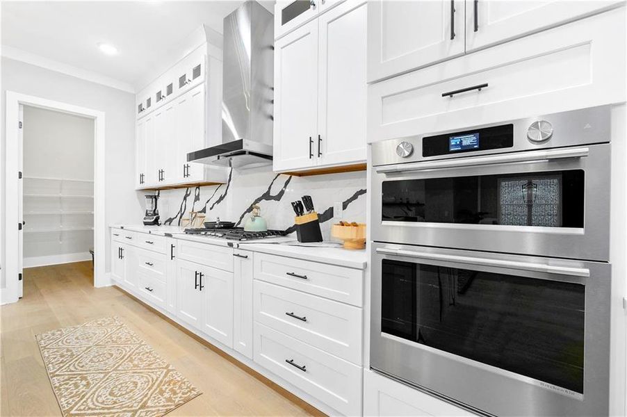 Furnished interior view inside a new home in , Brookhaven (Image 32).